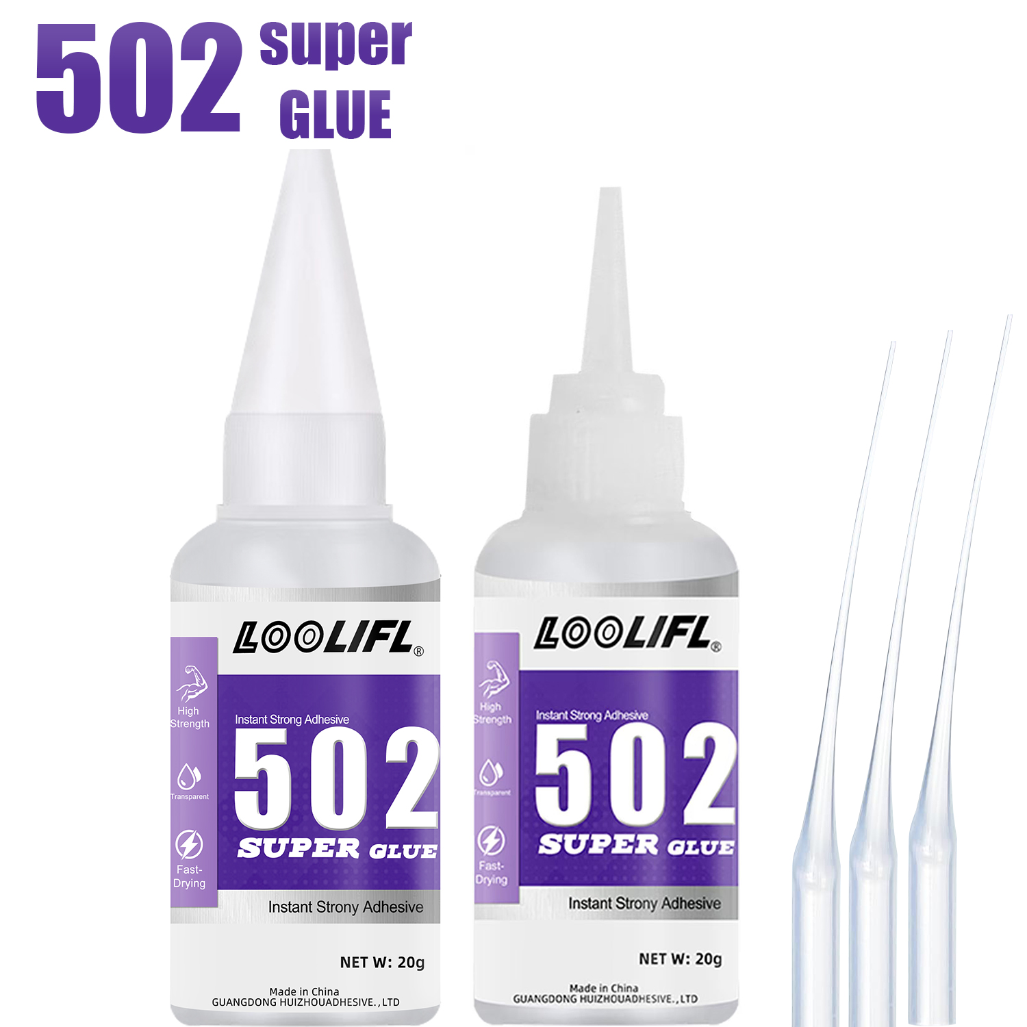 Woodworking Glue - Lem Super Glue 502 Cepat Kering,
