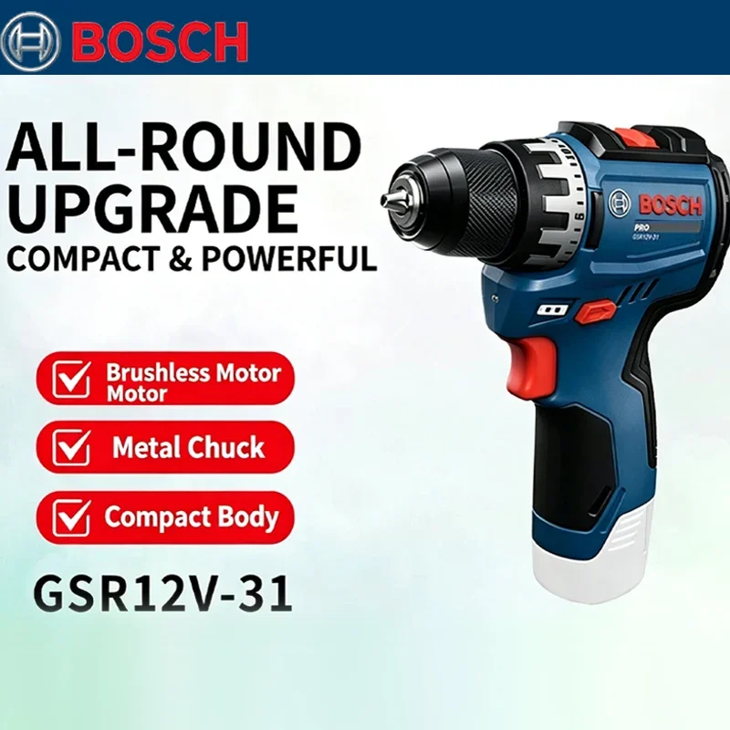 Bosch GSR 12V-31 Bor Listrik T - Woodworking Workshop ulasan dan harga