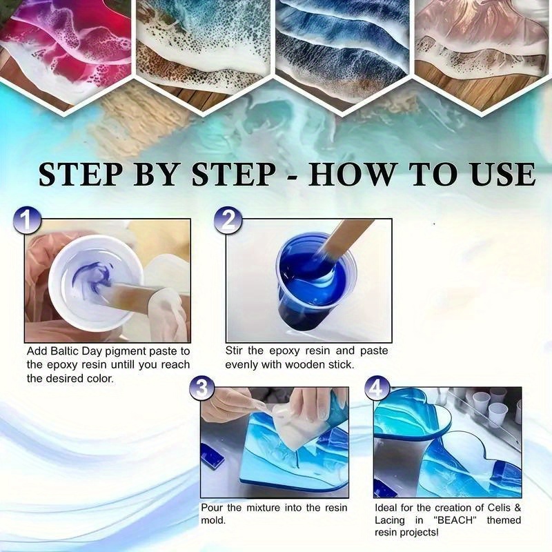 24 Warna/8 Warna 5g 0. Bubuk M - Woodworking Resin ulasan dan harga