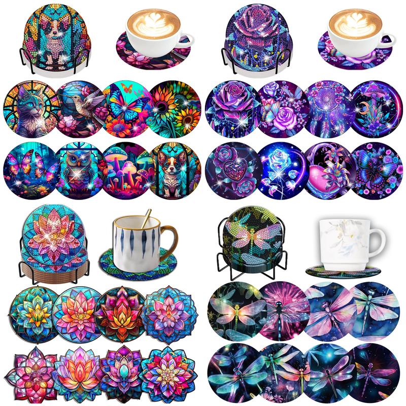 8 buah/Set DIY lukisan berlian - Woodworking Resin ulasan dan harga