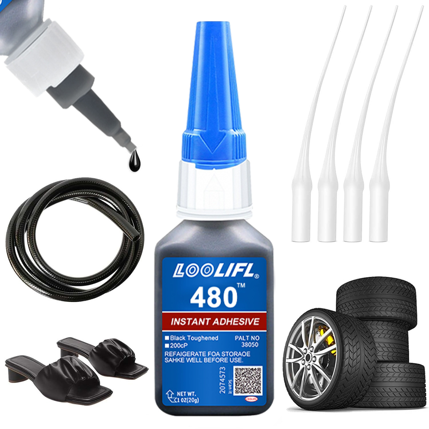 480 Lem Hitam Kuat Cepat Kerin - Woodworking Glue ulasan dan harga
