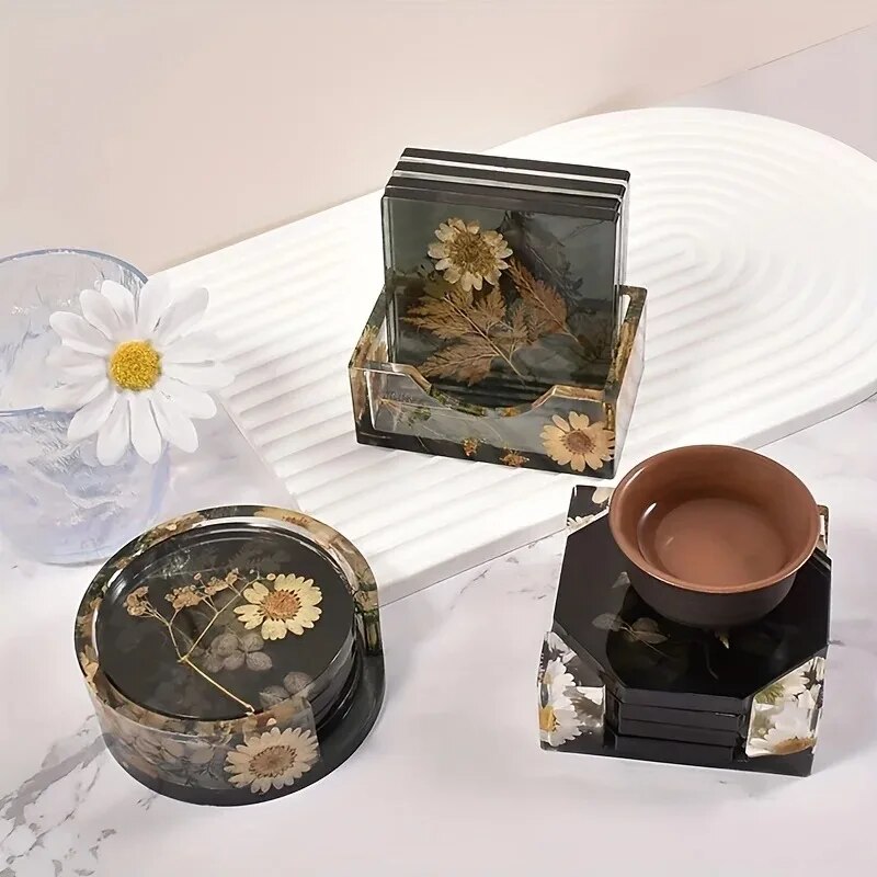 Set cetakan Resin Coaster term - Woodworking Resin ulasan dan harga
