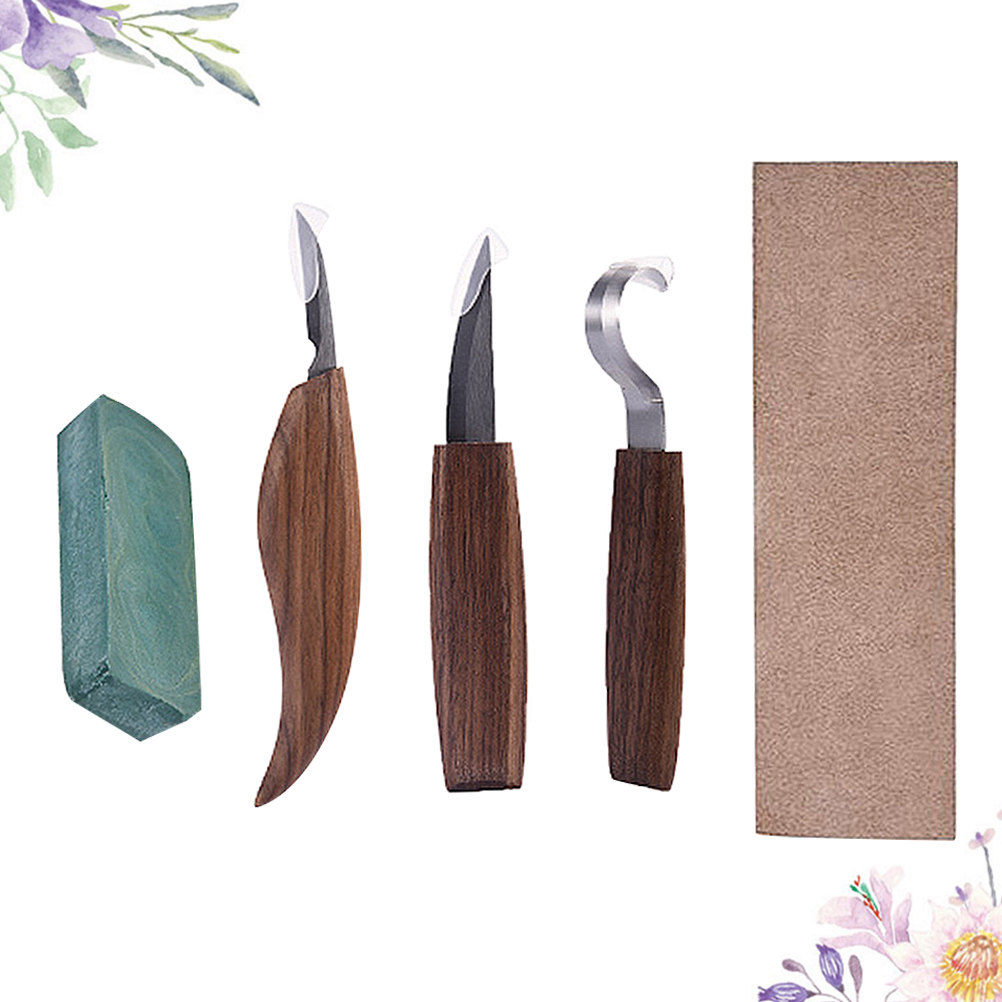 5 buah set pisau ukir, bilah b - Wood Chisel Set ulasan dan harga